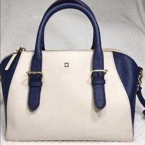 Blue and Cream Kate Spade Purse
